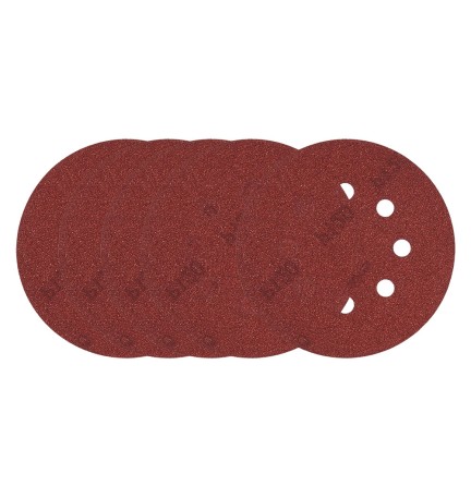 DISCO IN CARTA ABRASIVA PER LEVIGATRICI ROTO ORBITALI 1 x gr.60/80/180 - 2 x gr.120