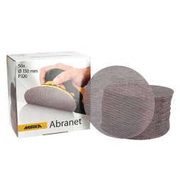 DISCO ABRASIVO CIRCOLARE 'ABRANET' Ø 225 mm - grana 120