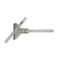 SQUADRA P/PIASTRELLISTA BASE ACCIAO 200 MM