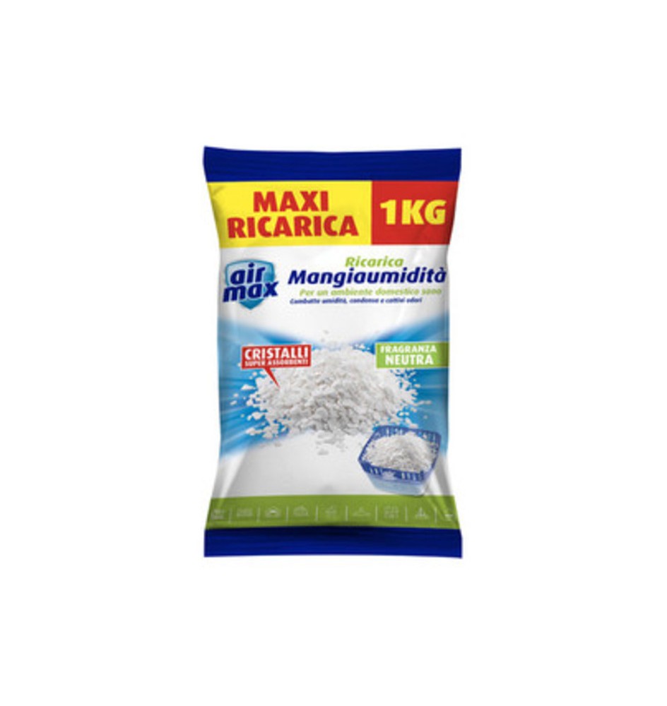 AIRMAX ASSORBIUMIDITA RICAR SALI 1 KG NEUTRI
