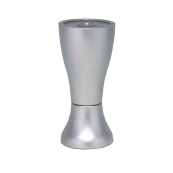 PIEDINO REGOLABILE ABS 90 MM P0224 ALLUMINIO