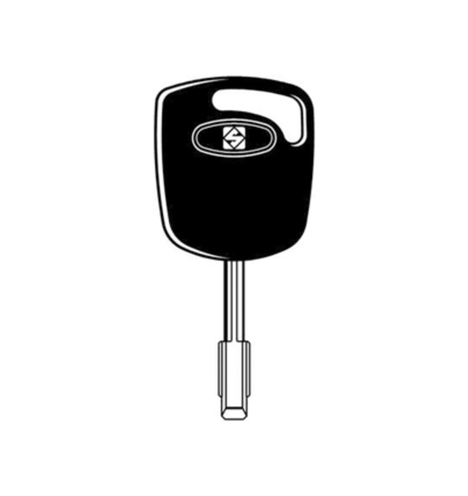 SILCA FO21TE CHIAVE TRANSPONDER VUOTA ACCIAIO