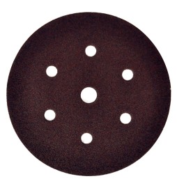 DISCO IN CARTA VELCRATO 'P64E' 7 FORI ø mm 150 x14 - grana 180