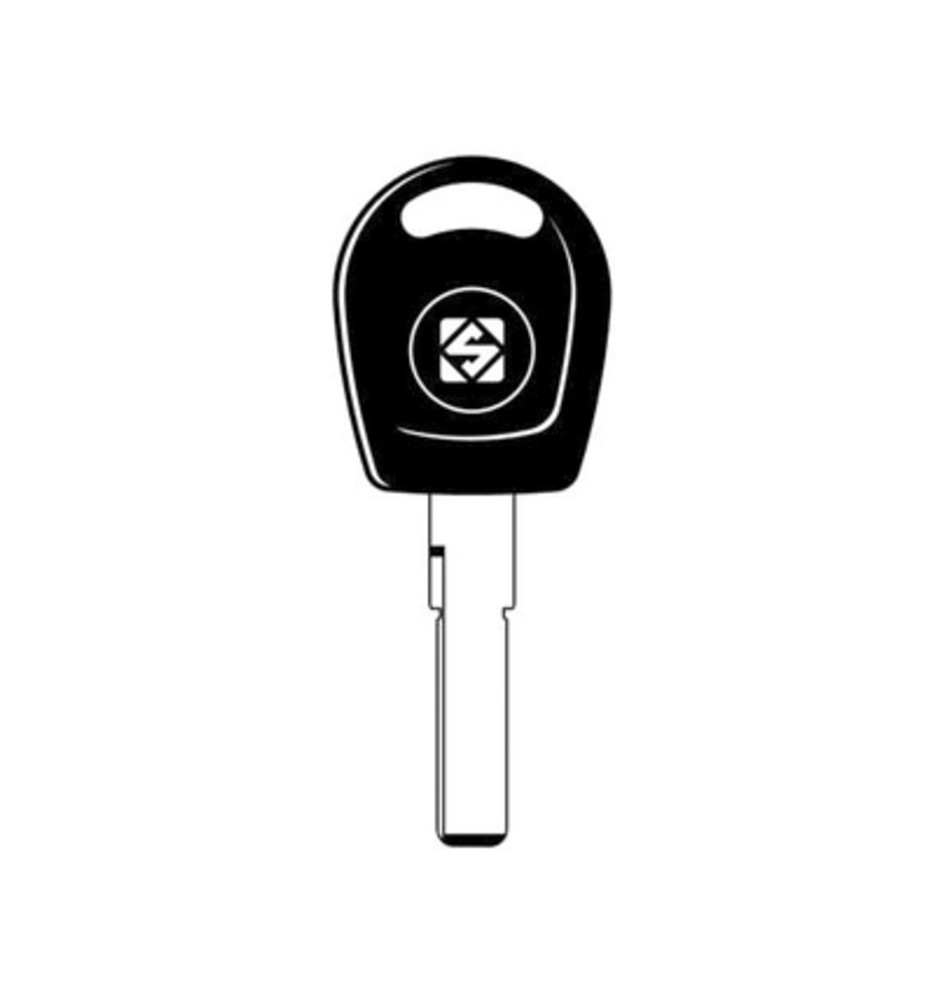 SILCA HU66TE CHIAVE TRANSPONDER VUOTA OTTONE