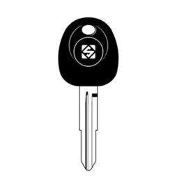 SILCA HYN6TE CHIAVE TRANSPONDER VUOTA OTTONE