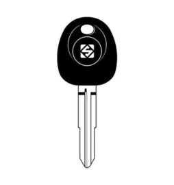 SILCA HYN10TE CHIAVE TRANSPONDER VUOTA OTTONE