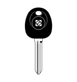 SILCA HYN14TE CHIAVE TRANSPONDER VUOTA OTTONE