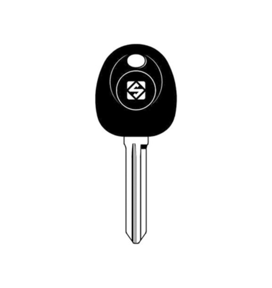 SILCA HYN14TE CHIAVE TRANSPONDER VUOTA OTTONE