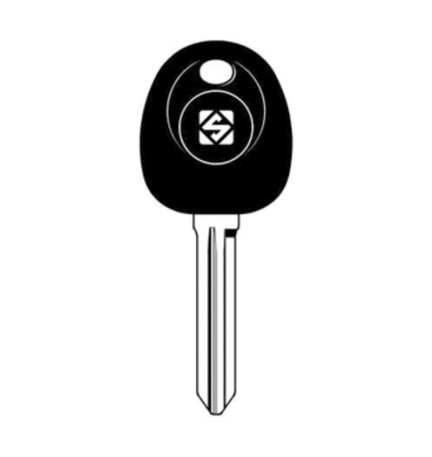 SILCA HYN14TE CHIAVE TRANSPONDER VUOTA OTTONE