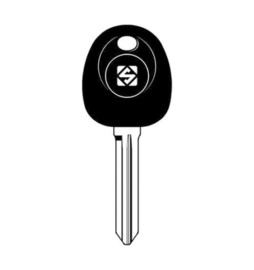 SILCA HYN14RTE CHIAVE TRANSPONDER VUOTA OTTONE
