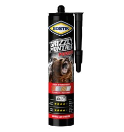 BOSTIK GRIZZLY MONTAGE POWER 370 G BIANCO CART