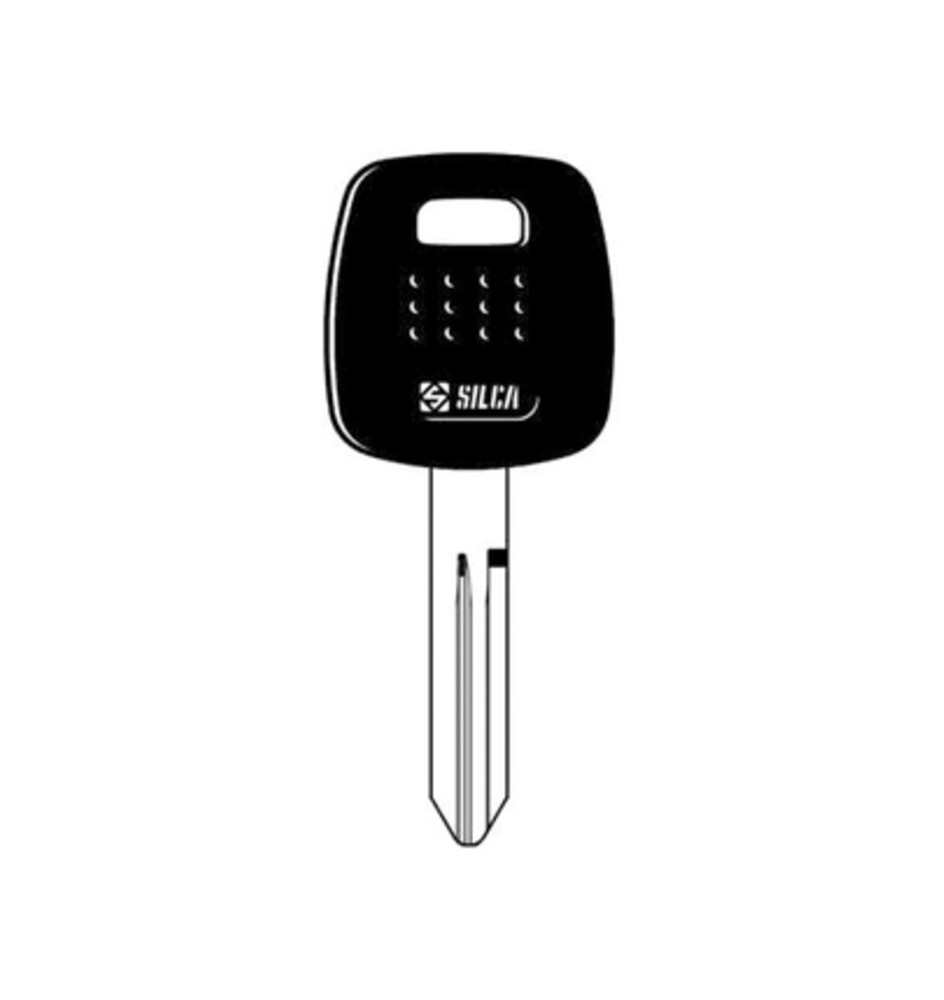 SILCA NSN14TE CHIAVE TRANSPONDER VUOTA OTTONE