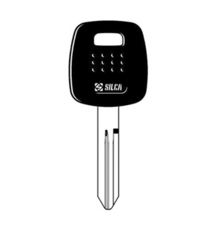 SILCA NSN14TE CHIAVE TRANSPONDER VUOTA OTTONE