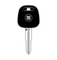 SILCA TOY41RTE CHIAVE TRANSPONDER VUOTA OTTONE