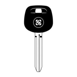 SILCA TOY43ATE CHIAVE TRANSPONDER VUOTA OTTONE