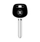 SILCA TOY43ATE CHIAVE TRANSPONDER VUOTA OTTONE