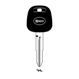 SILCA TOY46RTE CHIAVE TRANSPONDER VUOTA OTTONE