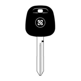 SILCA TOY47TE CHIAVE TRANSPONDER VUOTA OTTONE