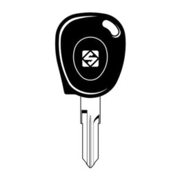SILCA VAC102TE CHIAVE TRANSPONDER VUOTA OTTONE
