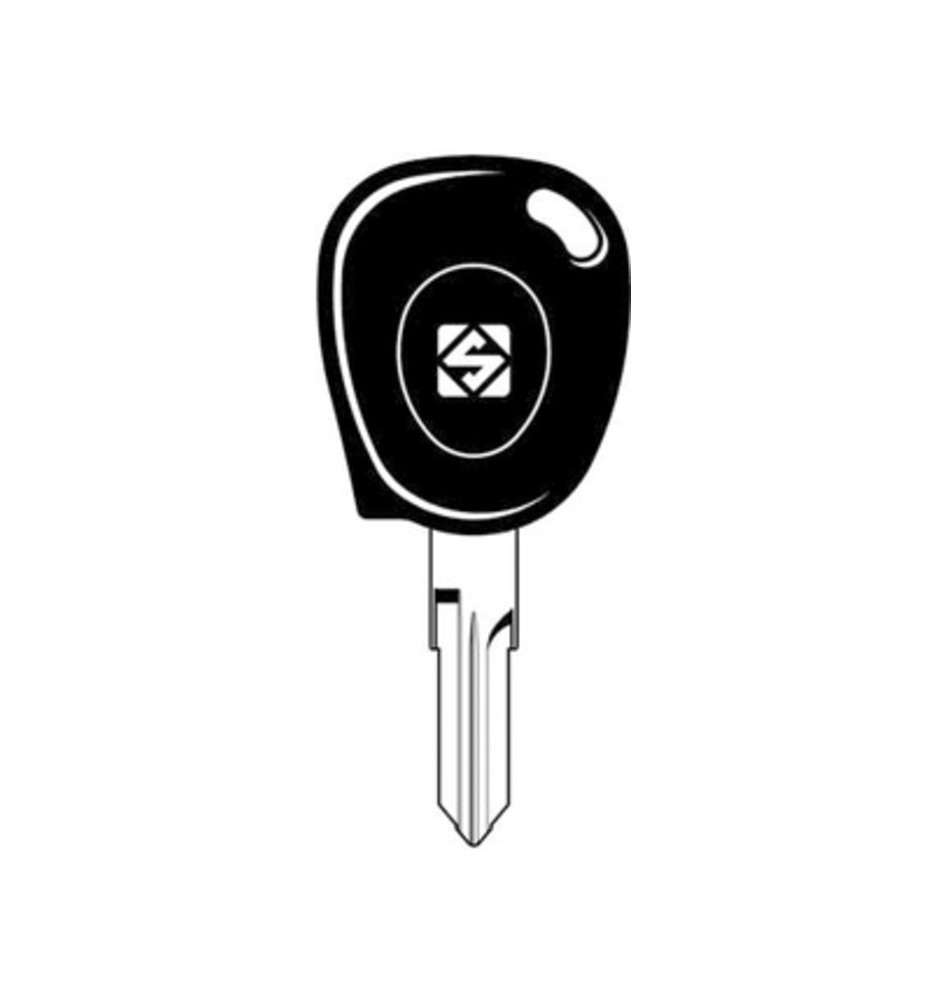 SILCA VAC102TE CHIAVE TRANSPONDER VUOTA OTTONE