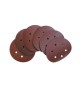 DISCO ABRASIVO VELCRO 6 FORI D 150 MM GRANA 60