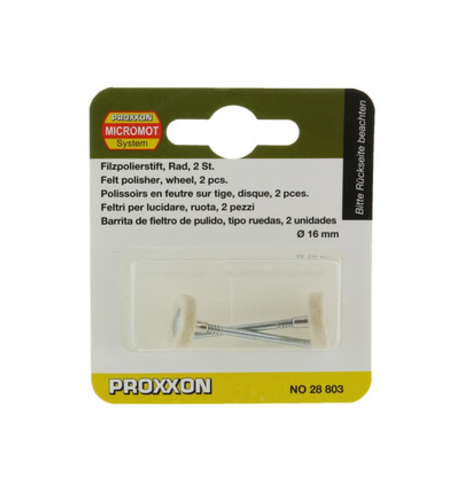 FELTRI A DISCO 2 PZ PROXXON 28803
