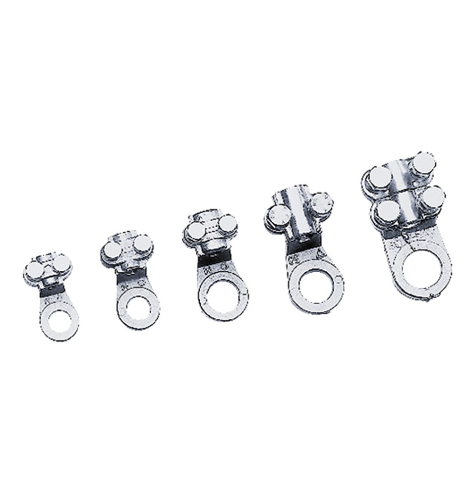 CAPICORDA A MORSETTO sezione mmq 35 - foro mm 15