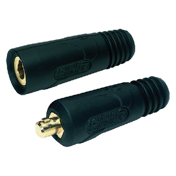 CONNETTORE PER CAVI DI SALDATURA mmq 10/25 - maschio