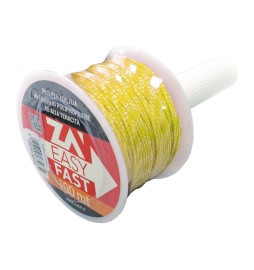 FILO P/EDILIZIA C/MANICO D 1,8 MMX100 M GIALLO