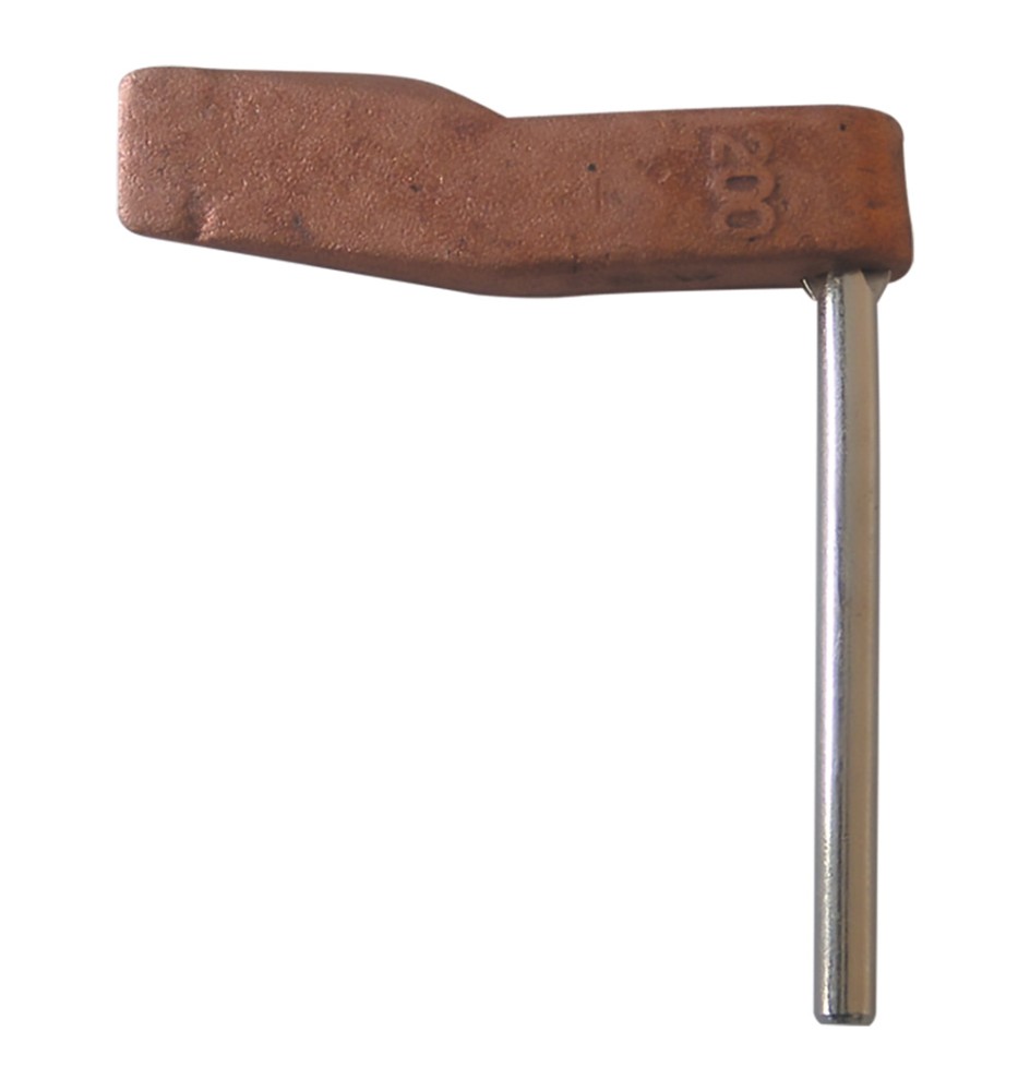 MAZZA IN RAME PER SALDATORI A GAS gr. 200