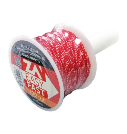 FILO P/EDILIZIA C/MANICO D 1,8 MMX100 M ROS/BIAN