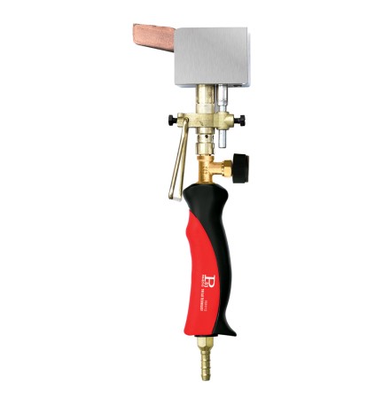 CANNELLO SALDATORE CON MAZZA IN RAME con mascherina parafiamma