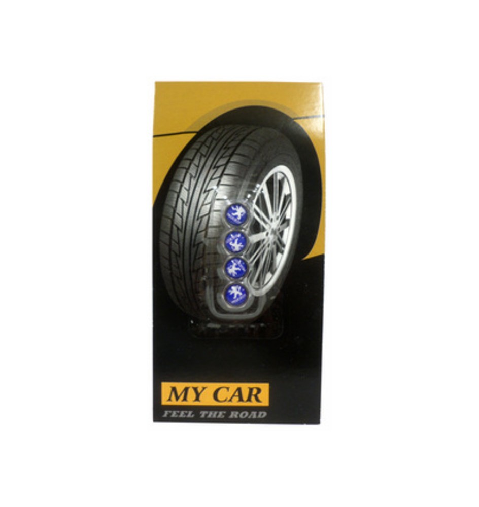 SET 4 TAPPI VALVOLE PNEUMATICI PEUGEOT