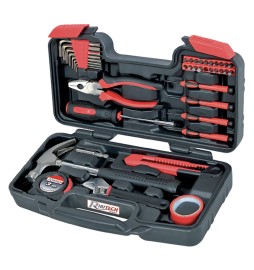 CASSETTA UTENSILI MANUALI cm 32 x 8 x h 19 - 40 pz totali