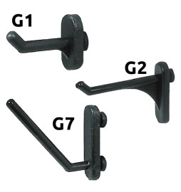 GANCIO IN NYLON PER PANNELLI PORTAUTENSILI G1