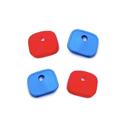 COPRICHIAVE IN PLASTICA FLESSIBILE COLORI ASSORTITI