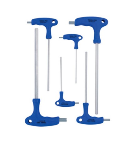 SERIE 6 CHIAVI ESAGONALI C/IMPUGNATURA D 3-10 MM