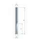 FRESA WIDIA TAGLIENTI DIRITTI 04-11406 D 6X16,0X50,8 MM