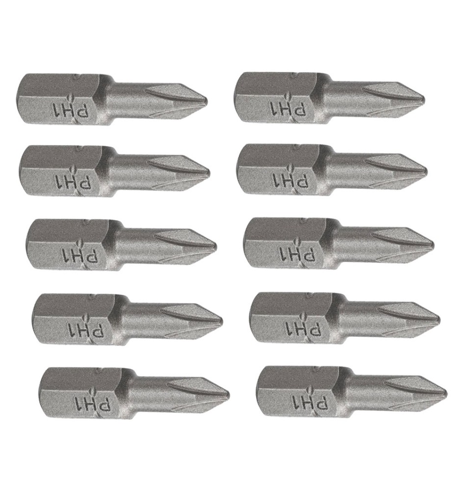 INSERTI PER AVVITATORI IN SET misti (6 pz) PH1-2-3 + SL4-6-7.2