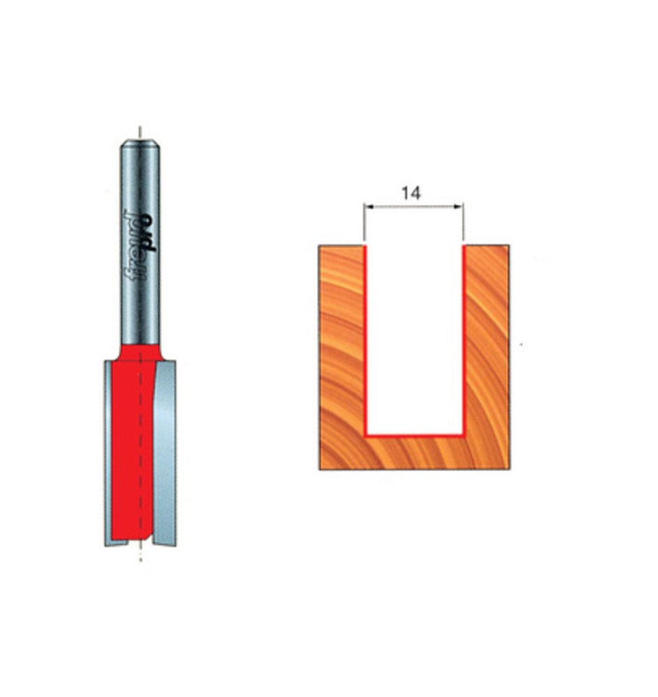FRESA WIDIA TAGLIENTI DIRITTI 04-14306 D 14X19,0X56,0 MM
