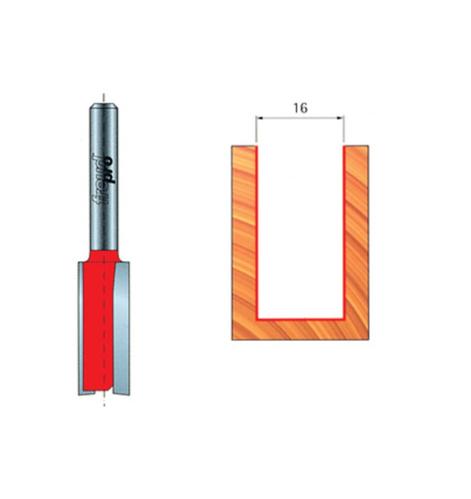 FRESA WIDIA TAGLIENTI DIRITTI 04-14906 D 16X19,0X51,0 MM