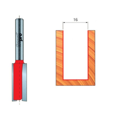 FRESA WIDIA TAGLIENTI DIRITTI 04-14906 D 16X19,0X51,0 MM