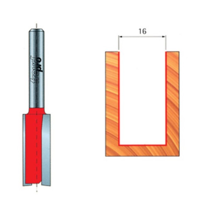 FRESA WIDIA TAGLIENTI DIRITTI 04-14906 D 16X19,0X51,0 MM