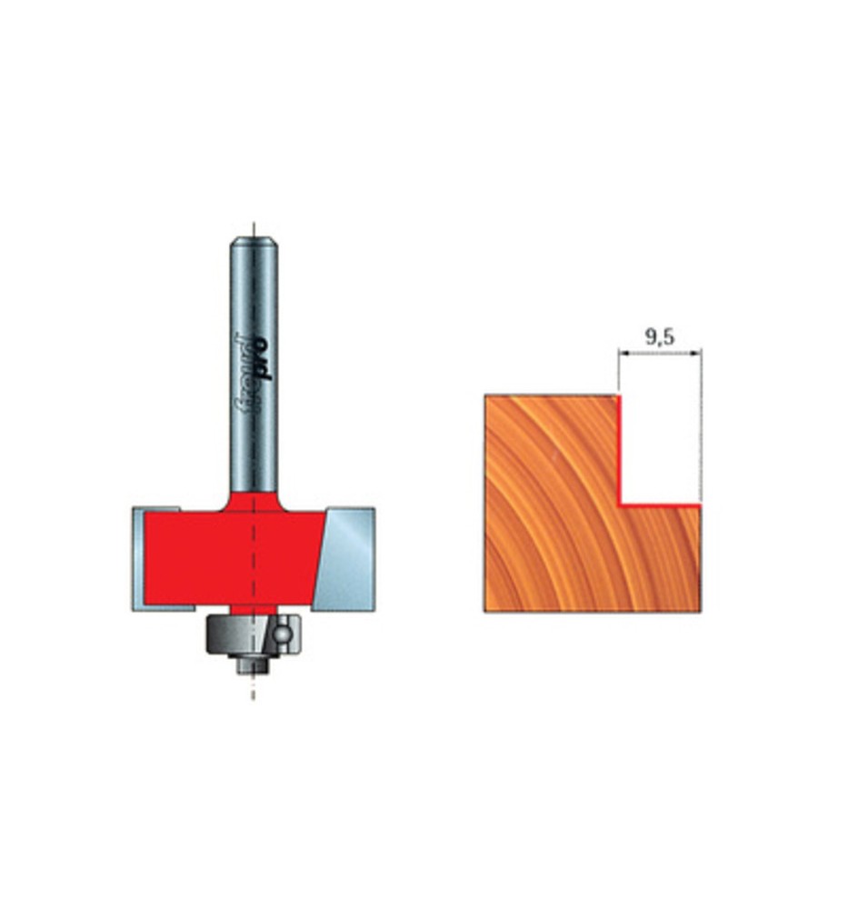 FRESA WIDIA P/BATTUTE 32-10006 9,5 MM