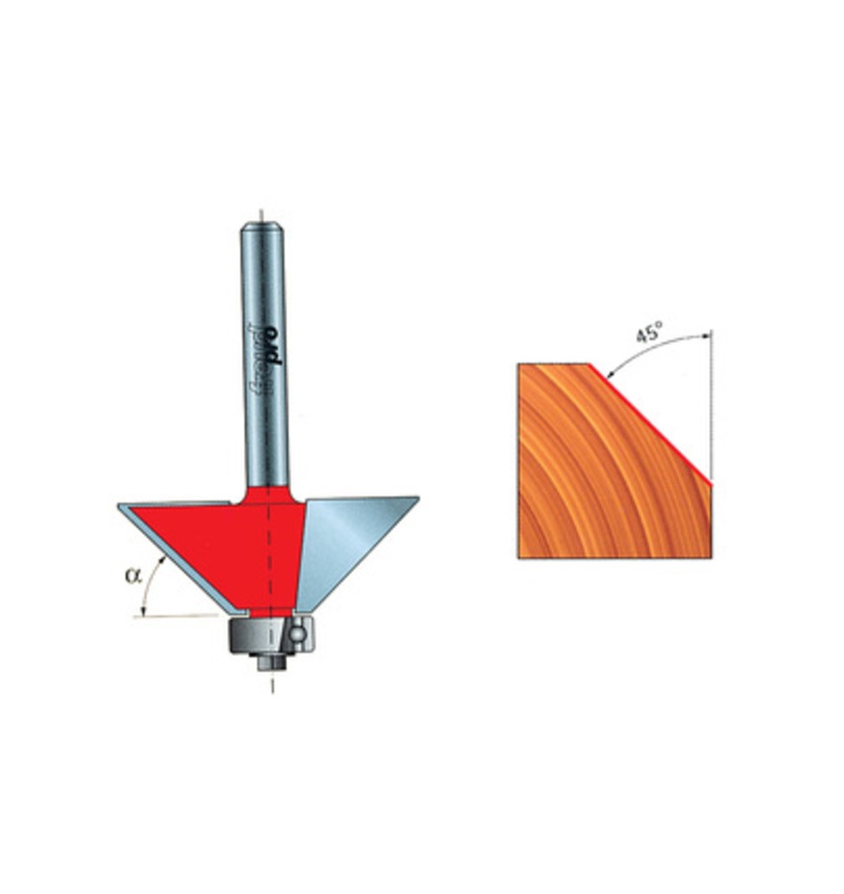 FRESA WIDIA P/SMUSSARE 40-10606 45 GRADI