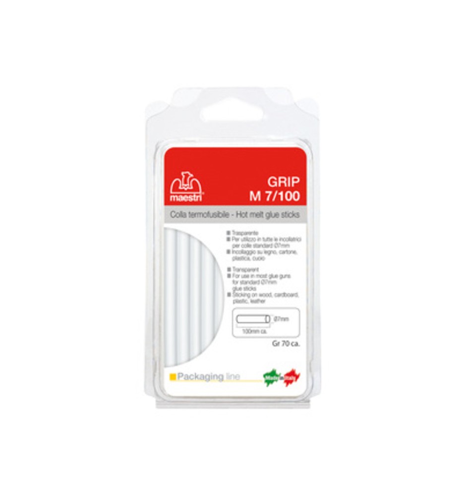 MAESTRI COLLA A CALDO P/PISTOLA D 7X100 MM 18 PZ
