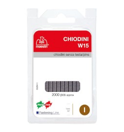 SPILLI PER FISSATRICE MANUALE mod. W15 - 2000 pz senza testa