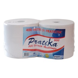 BOBINA CARTA 'PRATIKA 800' kg 1,5 a rotolo circa (prezzo singolo rotolo)