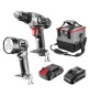 SET TRAPANO AVVITATORE CON ACCESSORI 'ENERGY +' set 5 pezzi