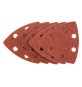CARTA ABRASIVA PER ATTACCO VELCRO mm 83 x 83 x 83
